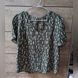 Papermoon Forest Green Tshirt Blouse